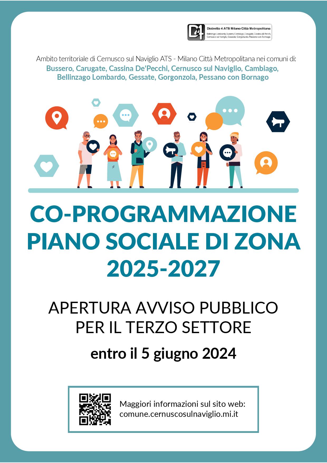 Co-programmazione piano sociale di zona 2025-2027